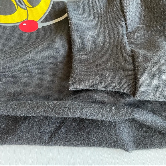 New Disney Minnie & Mickey Mouse Crop Sweatshirt - Picture 3 of 6